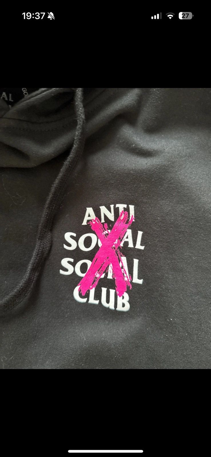 Anti Social Social Club Hoodie anti social social club Size US M / EU 48-50 / 2 - 5 Thumbnail