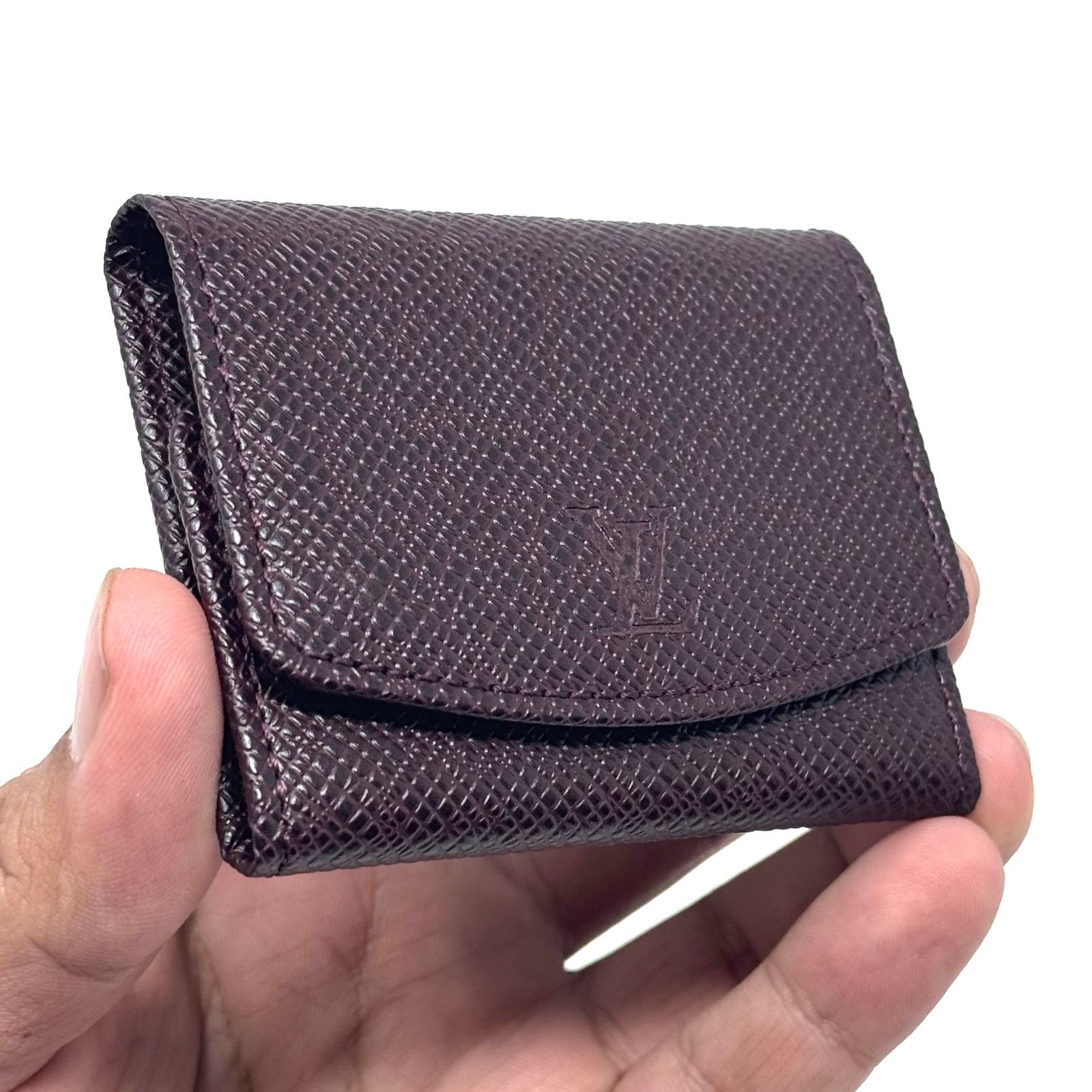 Louis Vuitton Louis Vuitton Dark Red Cufflink Case Size ONE SIZE - 7 Thumbnail
