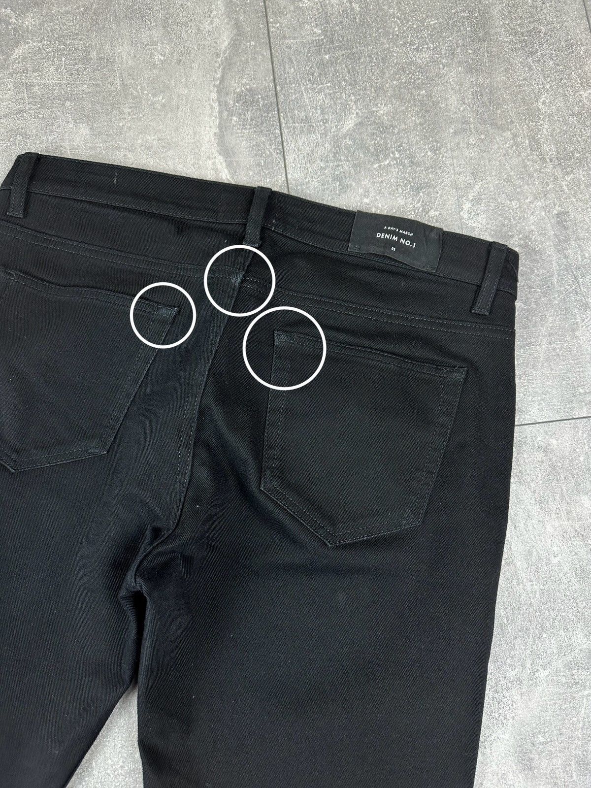 A Day's March A Days March Basic Black Denim Jeans Pants Size US 32 / EU 48 - 12 Thumbnail