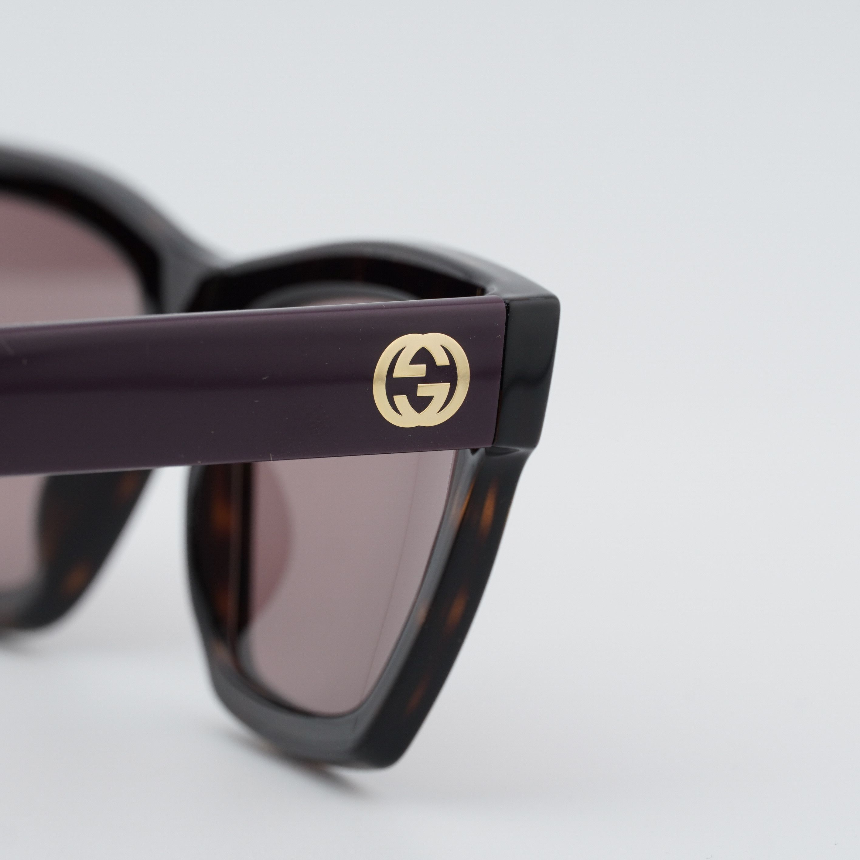 Gucci Gucci GG1714S 007 Sunglasses Havana Square Frame Size ONE SIZE - 6 Thumbnail