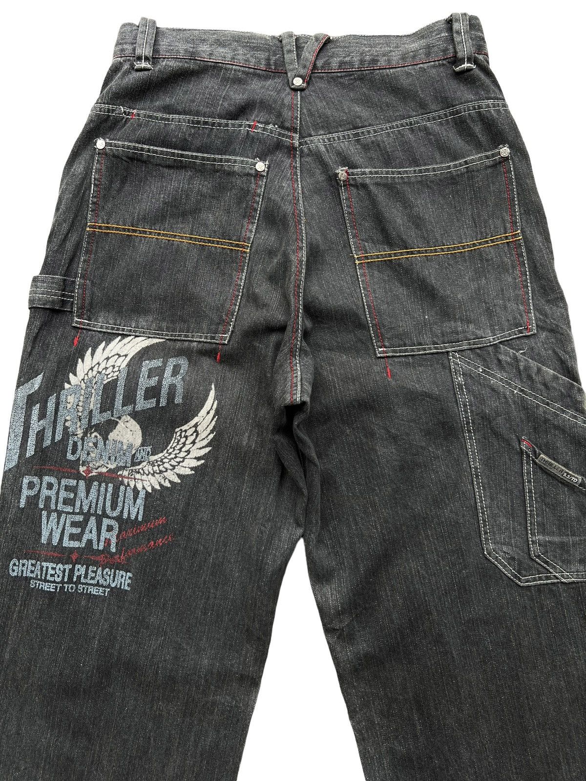 Southpole Optimal Japan Super Baggy Multipocket Denim Jeans Size US 31 - 4 Thumbnail