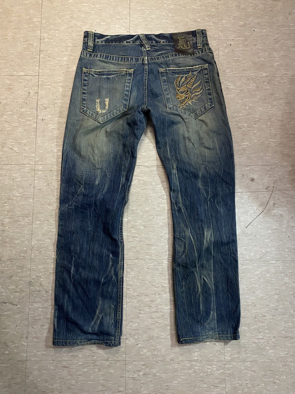 Japanese Brand Oniarai jeans Size US 32 / EU 48 - 4 Thumbnail