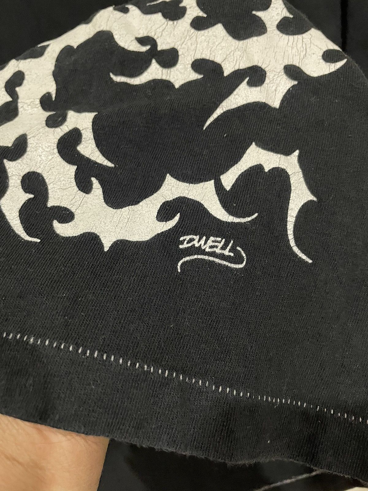 Vintage Vintage Dwell 90s Drill Skateboard Dwell Dragon Graffiti Tee Size US L / EU 52-54 / 3 - 2 Thumbnail