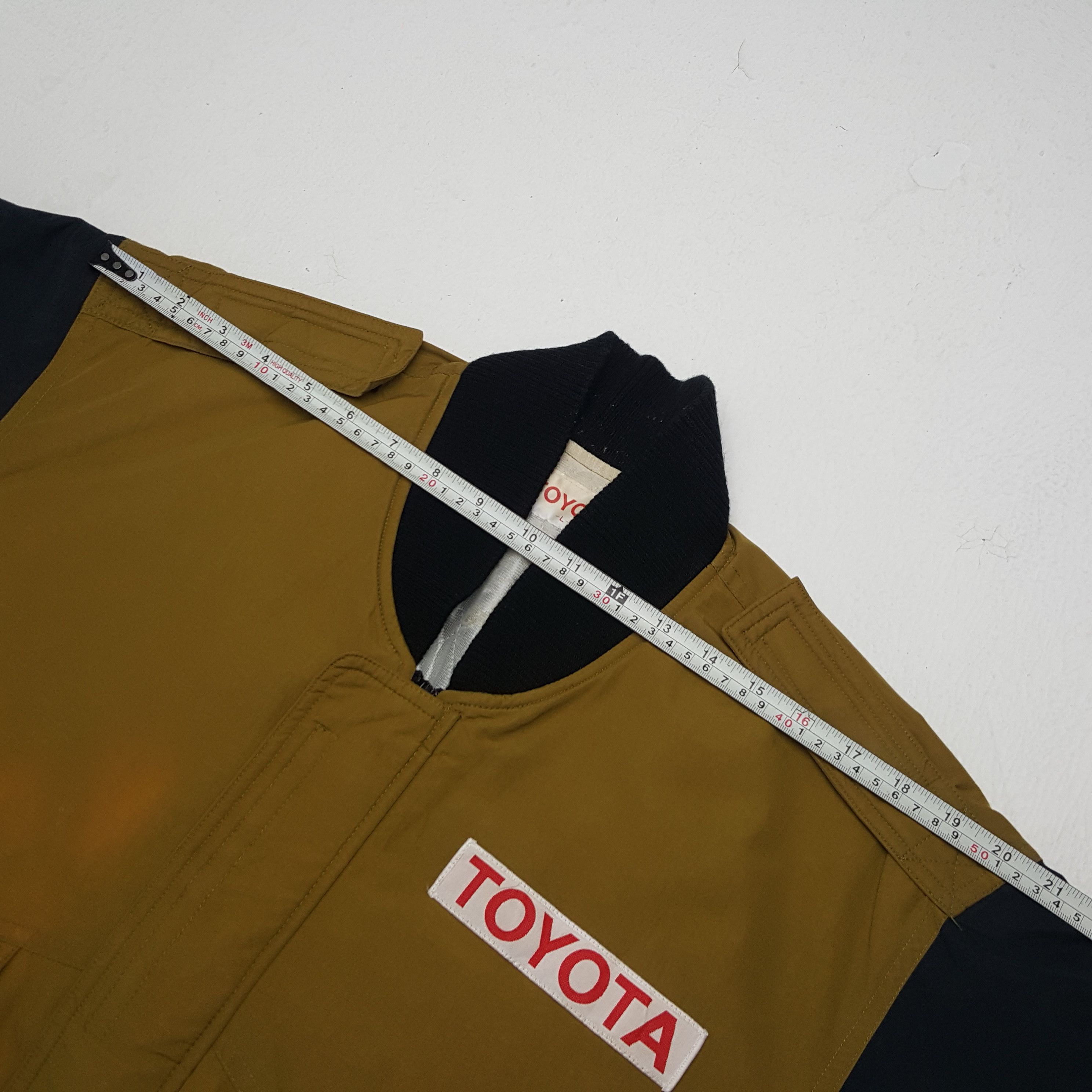 Japanese Brand × Vintage Vintage Toyota Japanese Racing Team Bombers Jacket Size US L / EU 52-54 / 3 - 6 Thumbnail