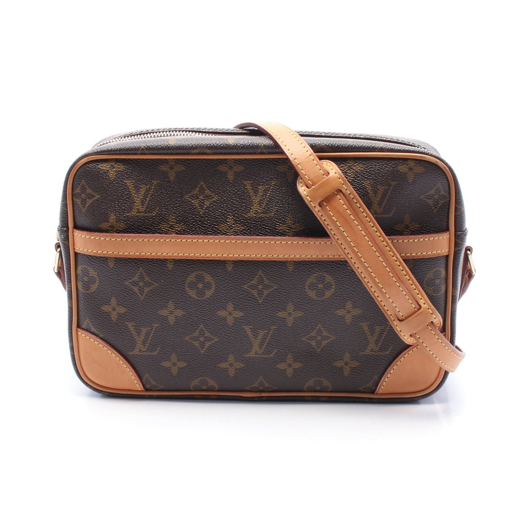 Louis Vuitton Louis Vuitton Trocadero 27 Monogram Shoulder Bag Leather Brown Size ONE SIZE - 1 Thumbnail