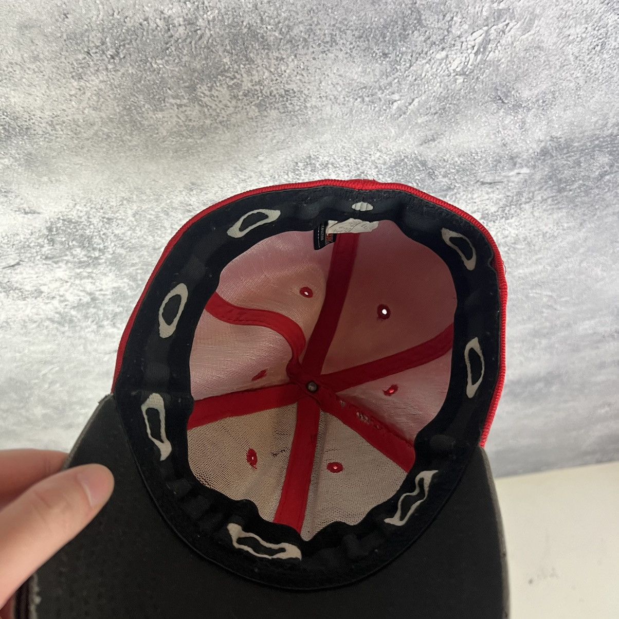 Oakley Oakley Cap Men's Red Polyester One Size Size ONE SIZE - 5 Thumbnail