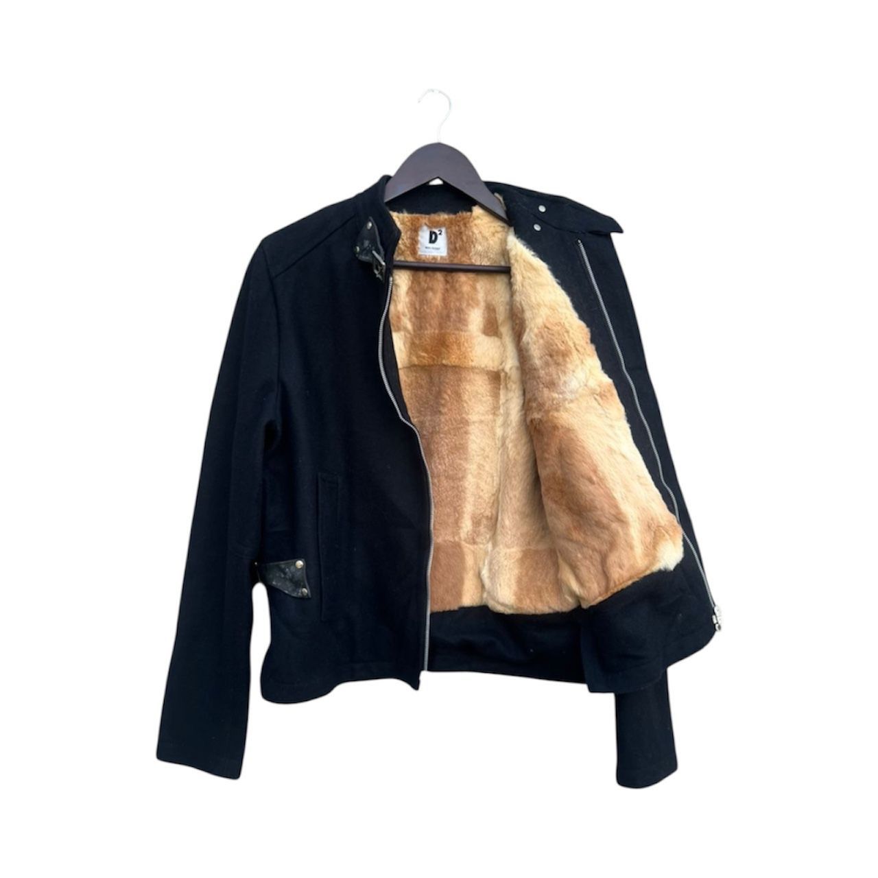 Dsquared2 Dsquared2 D2 Wool Jacket With Lining Futter Made In Italy Size US S / EU 44-46 / 1 - 1 Thumbnail
