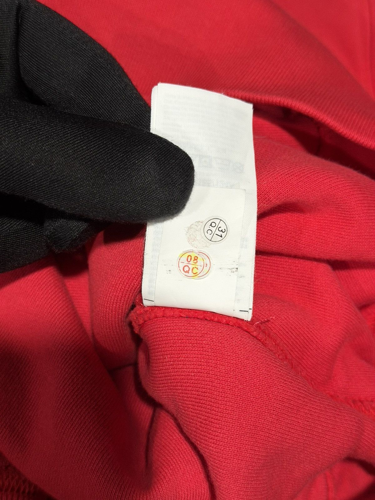 Gap × Yeezy Yeezy Gap Kanye West Red Double Layered Perfect Hoodie XXL Size US XXL / EU 58 / 5 - 12 Thumbnail