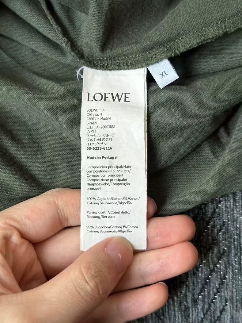 Loewe LOEWE Panda embroidered logo short sleeve Size XL / US 12-14 / IT 48-50 - 4 Thumbnail