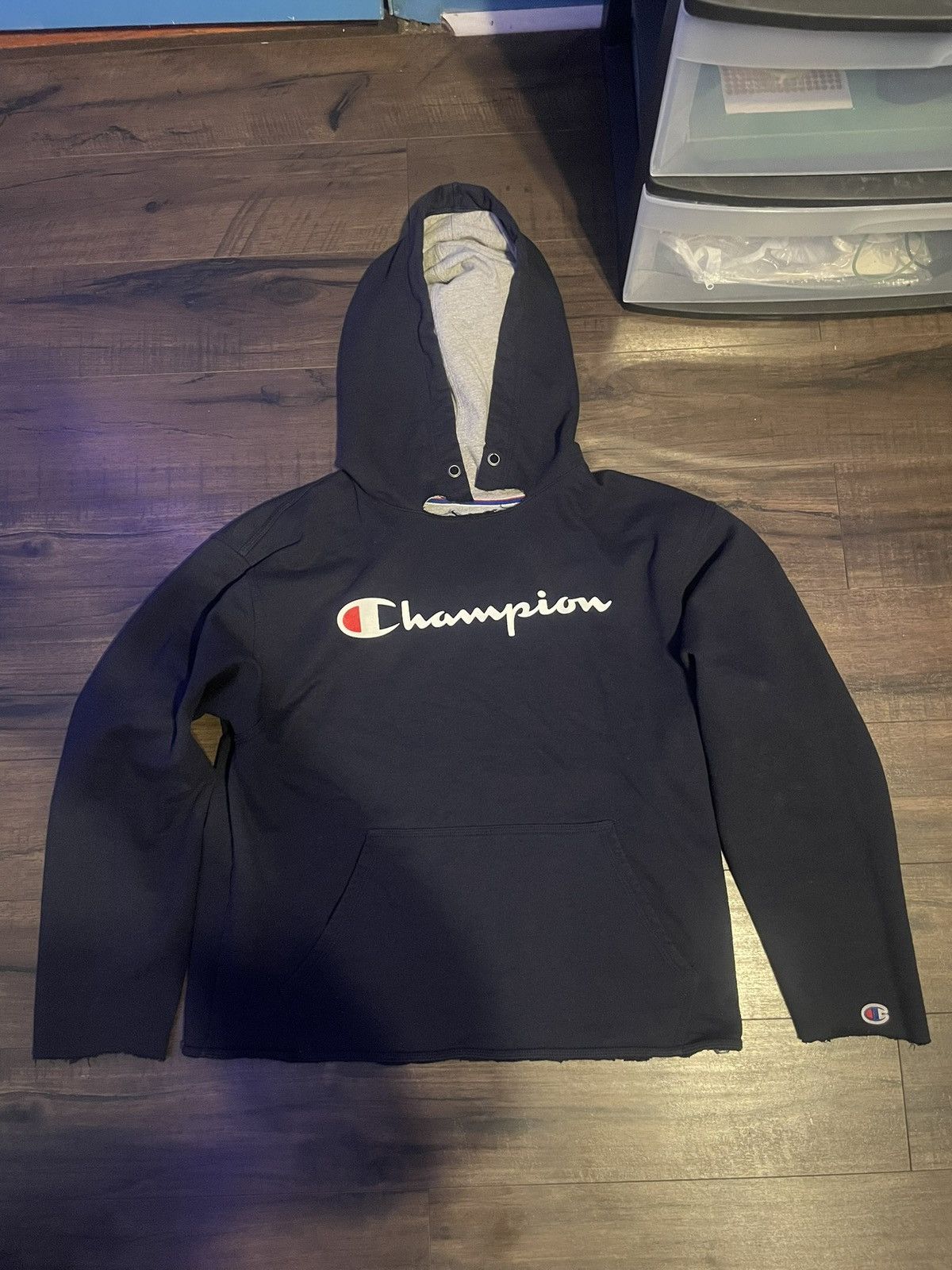Champion Cropped Champion Hoodie Size US M / EU 48-50 / 2 - 1 Thumbnail