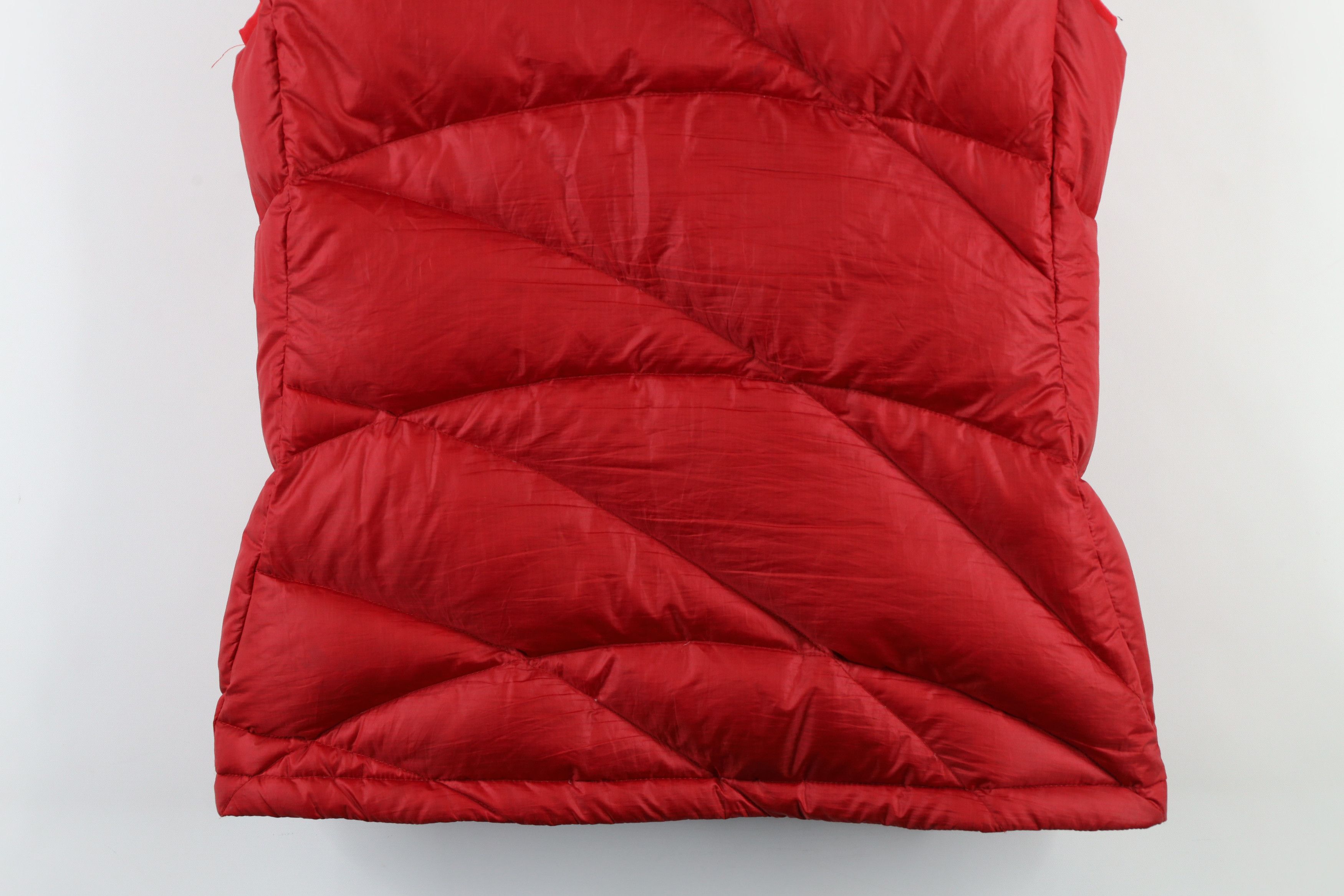 Vintage Golite Duck Down Insulated Puffer Vest Jacket Red Size M / US 6-8 / IT 42-44 - 14 Thumbnail