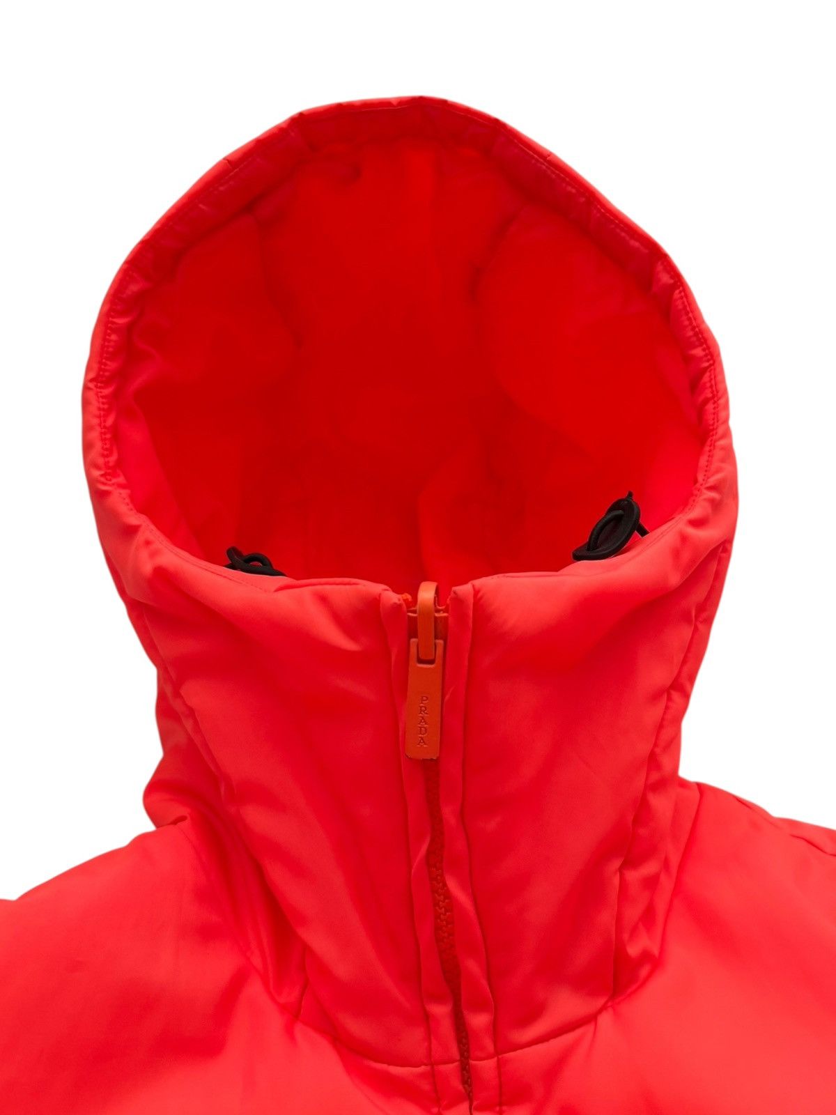 Prada Lines Rossa Fluorescent Tangerine Insulated Parka Size US S / EU 44-46 / 1 - 4 Thumbnail