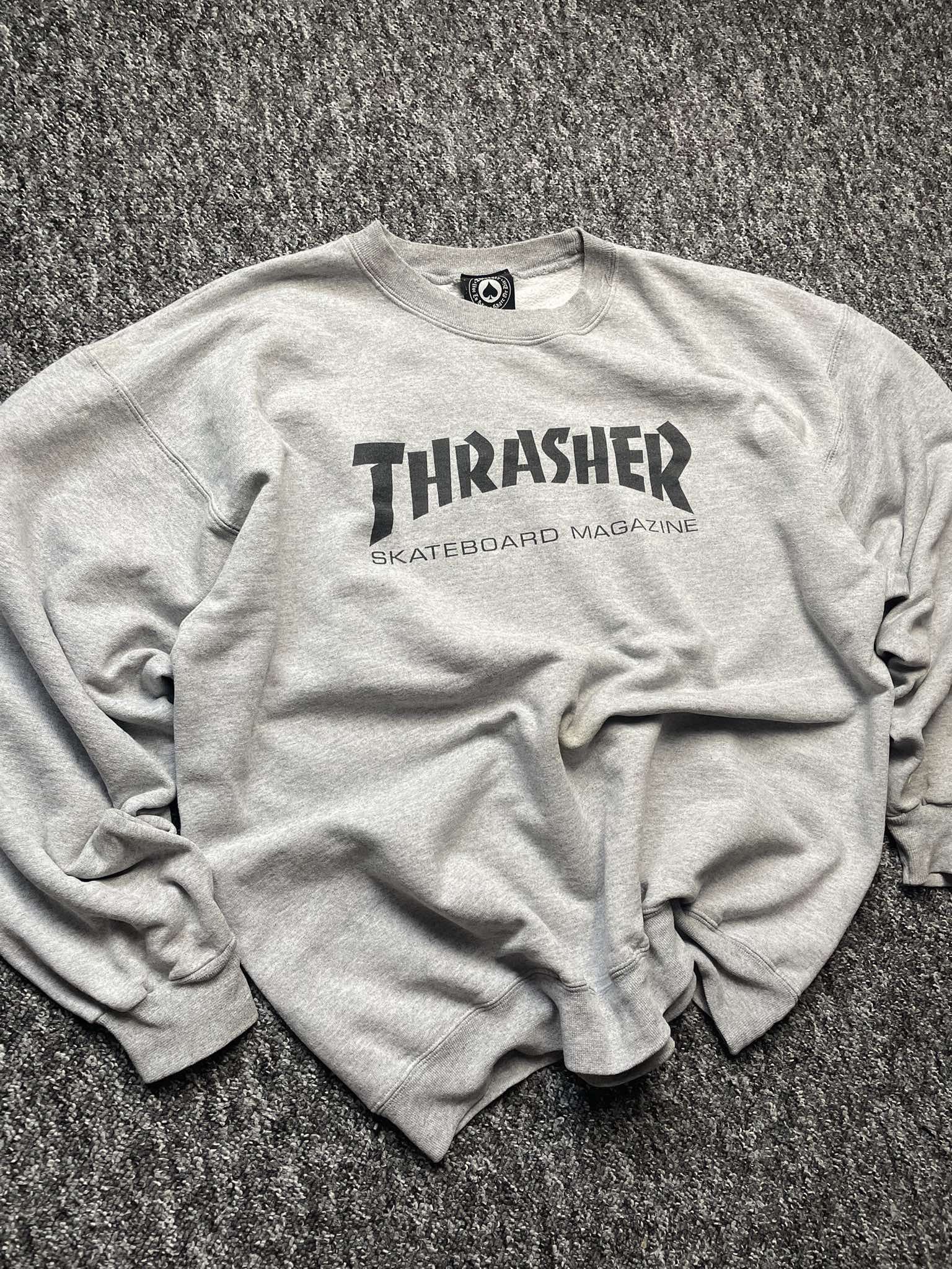 Thrasher × Vintage sweatshirt crewneck Thrasher Skateboard magazine logo y2k Size US L / EU 52-54 / 3 - 2 Thumbnail