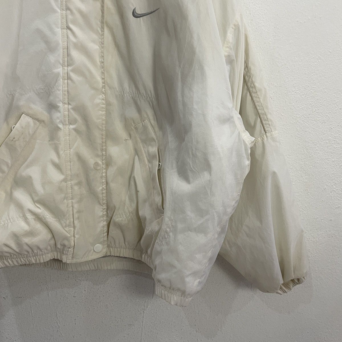 Nike Vintage 90s Nike Swoosh Big Logo Jacket Size US XL / EU 56 / 4 - 2 Thumbnail