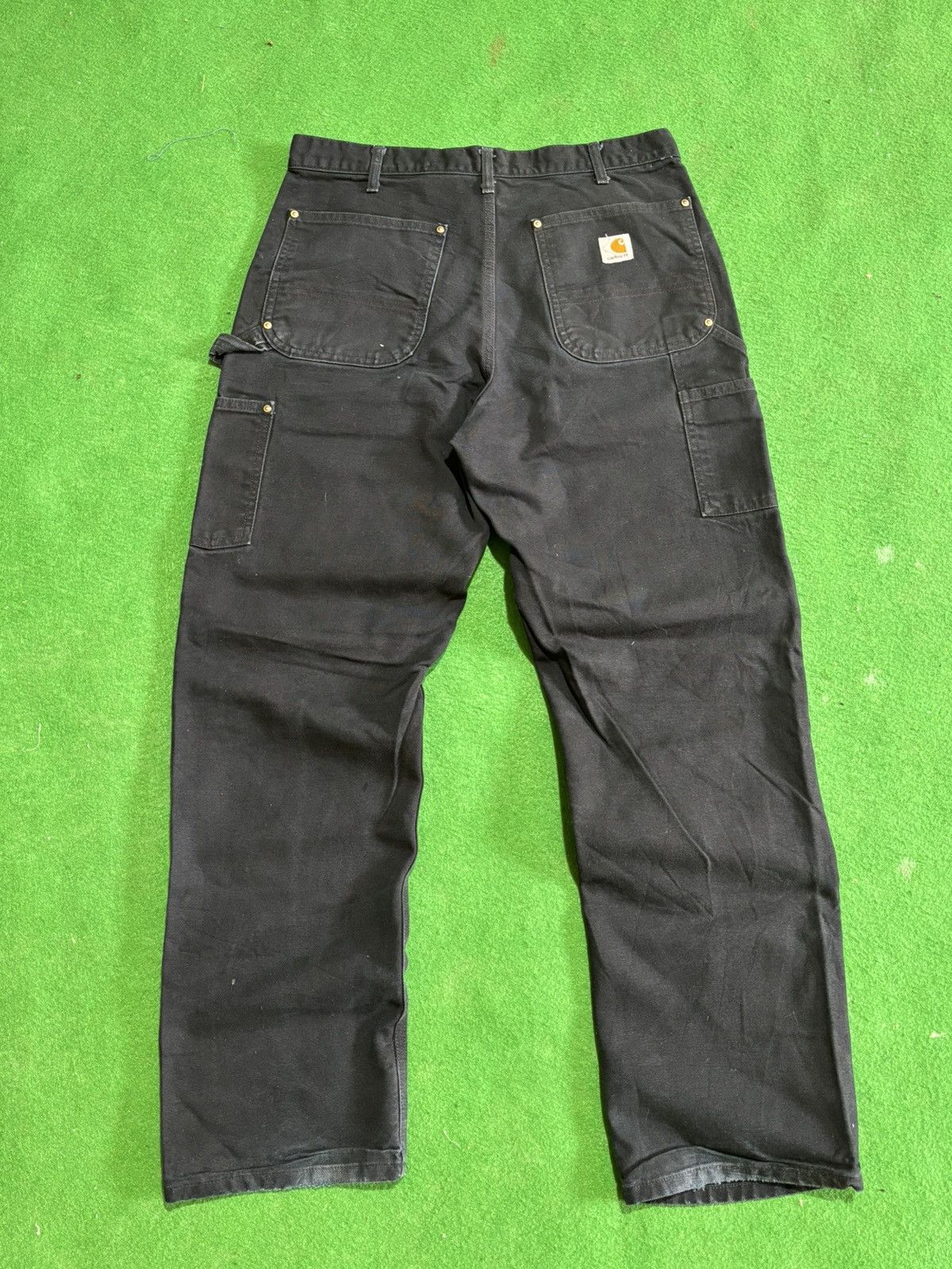 Other CARHARTT RARE BLACK DOUBLLE KNEE (MADE IN USA ) Size US 34 / EU 50 - 5 Thumbnail