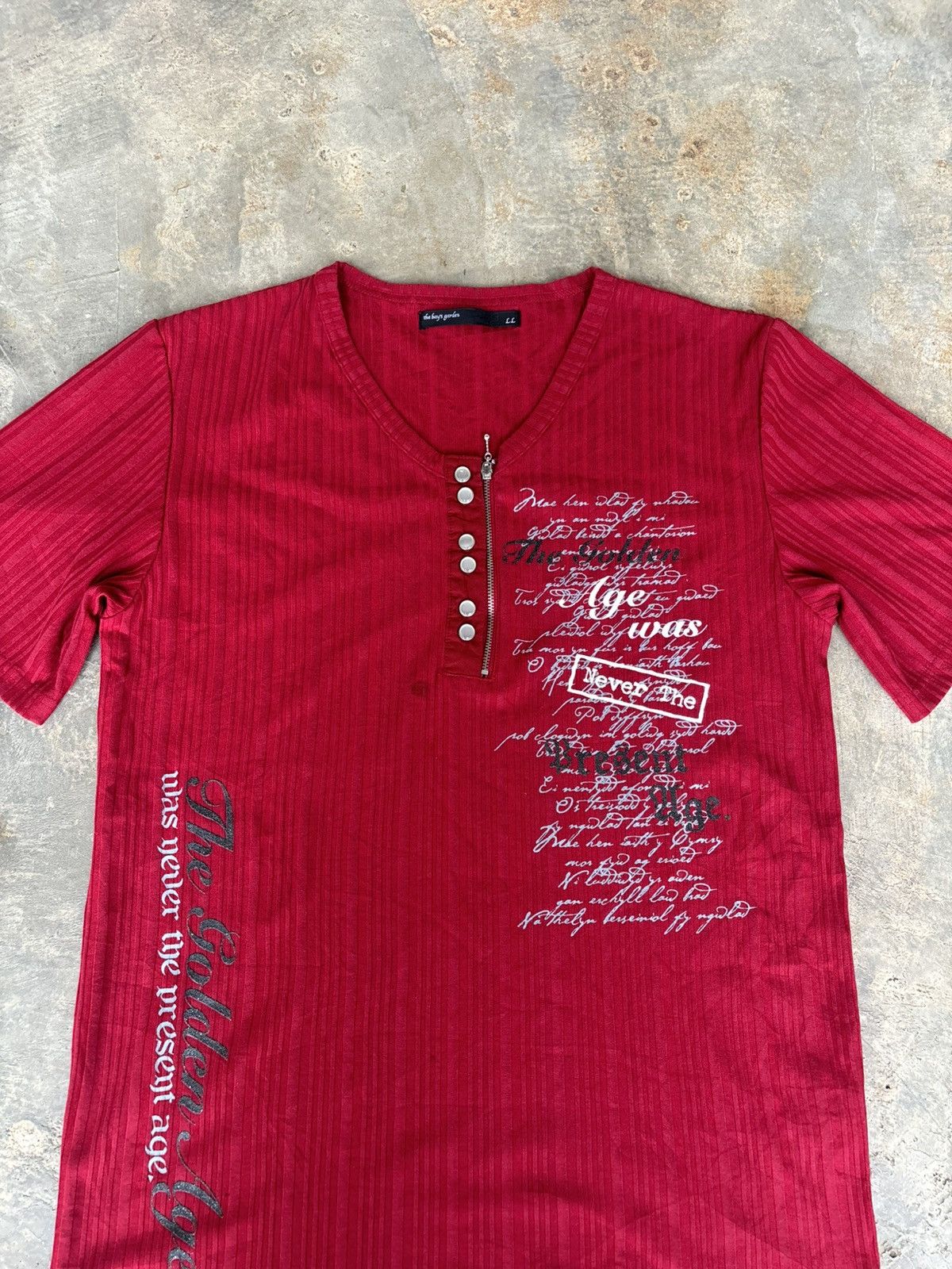 Hysteric Glamour Y2k the Bay's garden Ifwixwasnine Punk style Tshirt Size US L / EU 52-54 / 3 - 2 Thumbnail