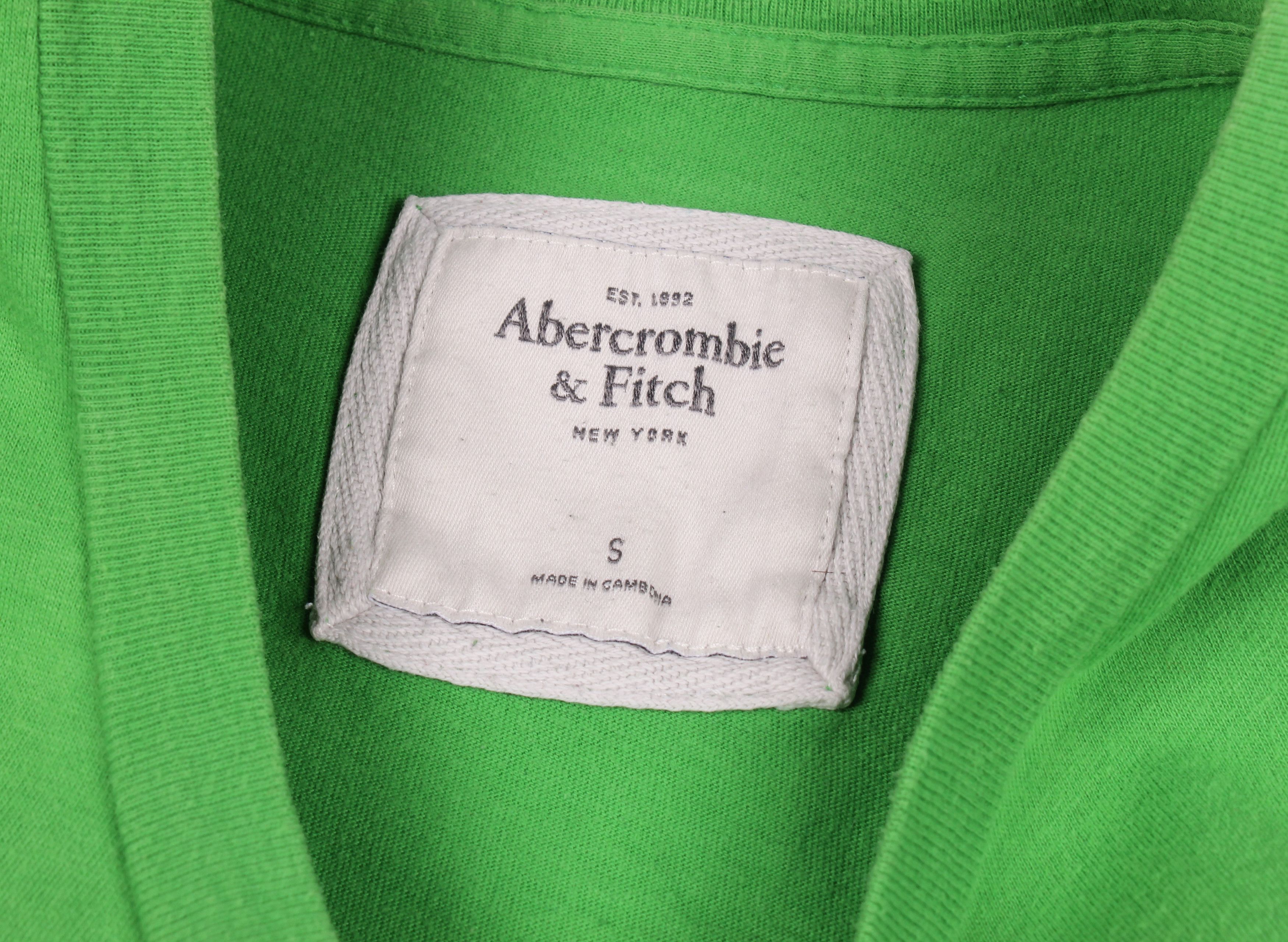 Abercrombie & Fitch × Vintage Abercrombie & Fitch Y2K Logo Short Sleeve T-shirt Size S / US 4 / IT 40 - 6 Thumbnail