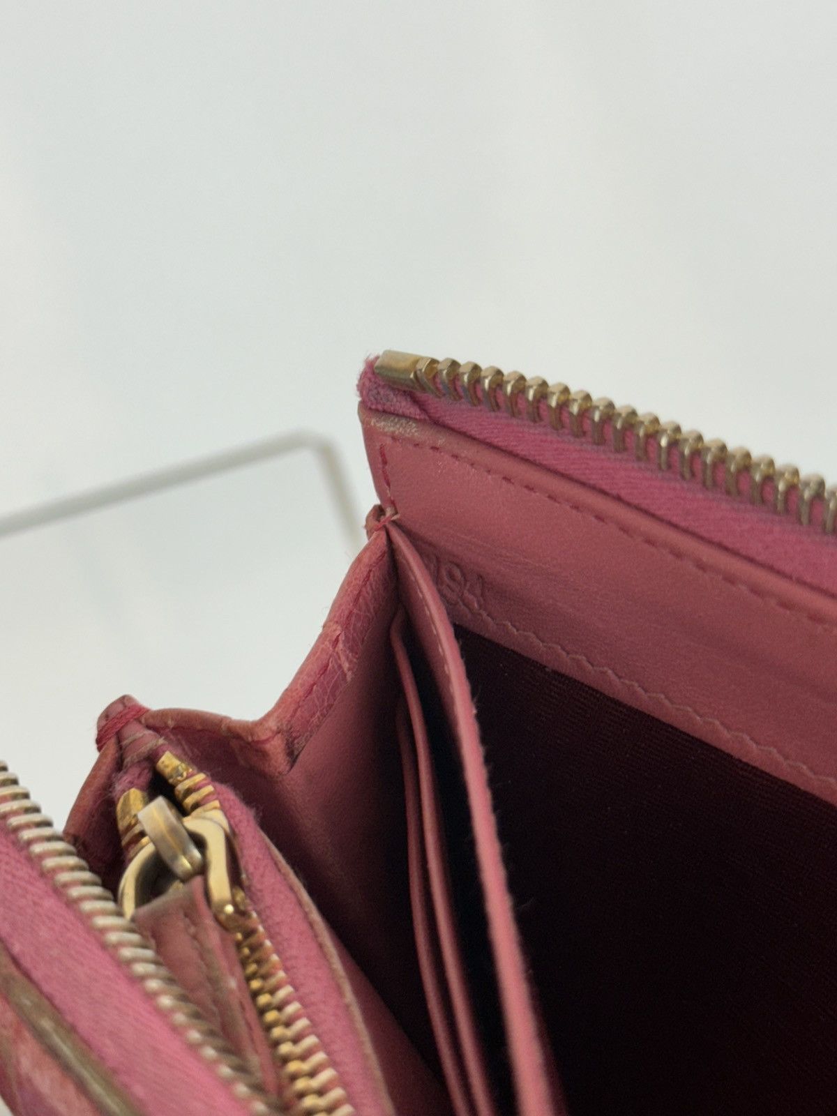 Miu Miu Leather wallet Miu Miu y2k original streetwear luxury Size ONE SIZE - 6 Thumbnail