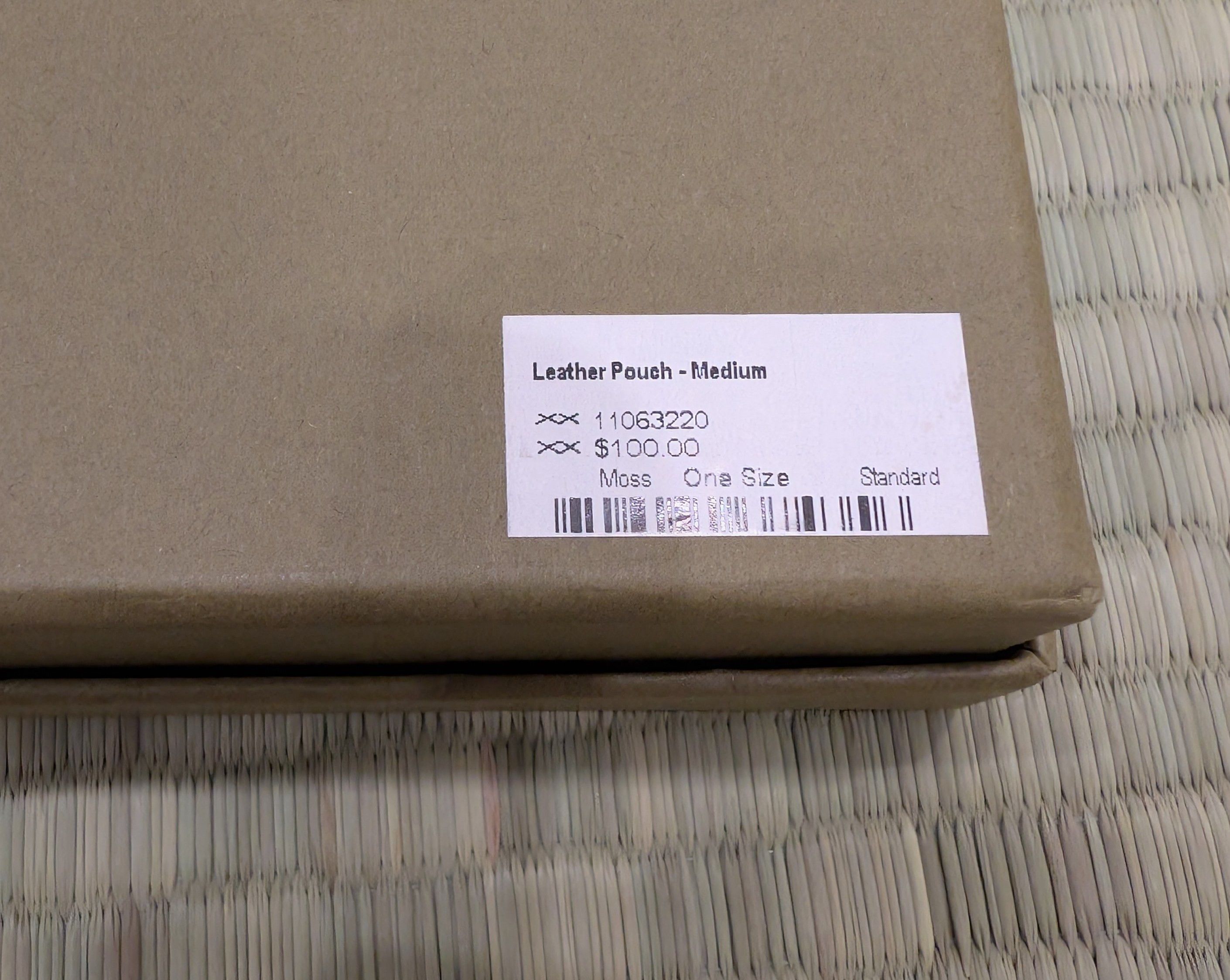 Filson NEW IN BOX Filson Medium Leather Pouch 2018 Limited Edition Size ONE SIZE - 3 Thumbnail