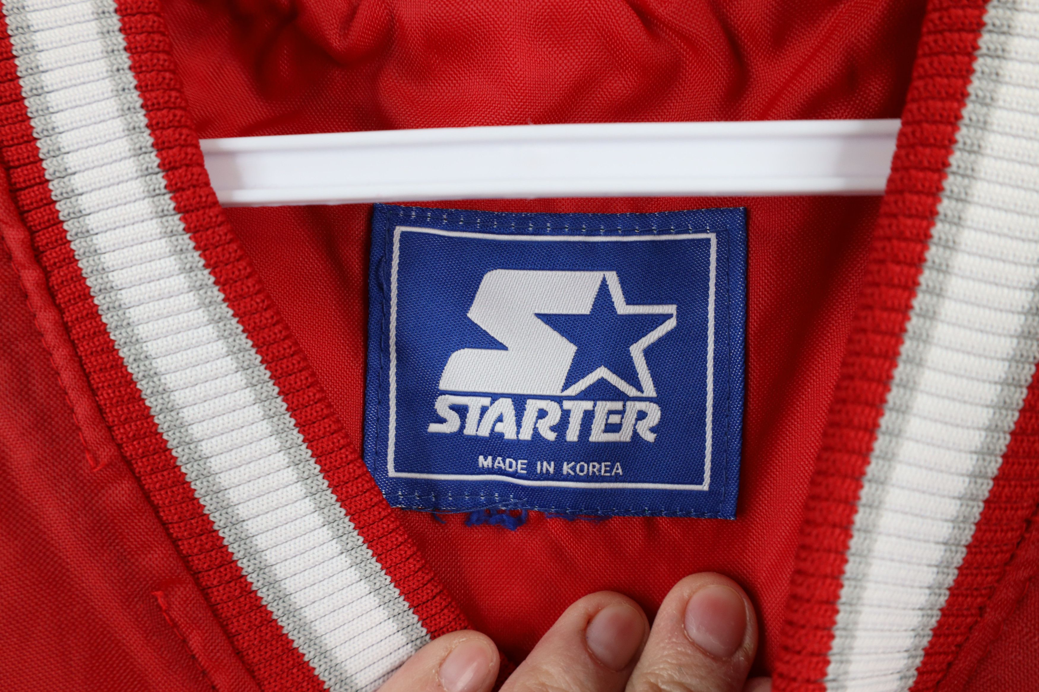 Starter × Vintage Vintage 90s Starter Ohio State University Windbreaker Jacket Size US XL / EU 56 / 4 - 11 Thumbnail