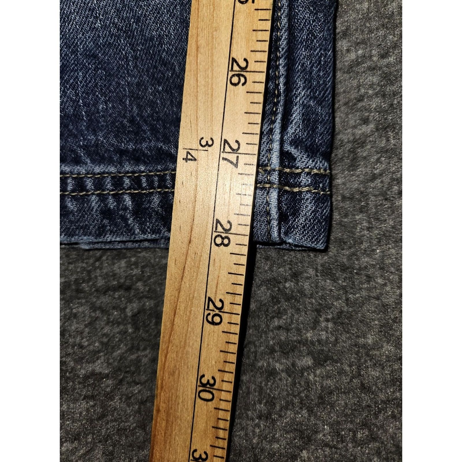 Izod VINTAGE IZOD Jeans Men 36x30 Blue Carpenter Hammer Loop Utility Pockets Jeans Mens 36 Regular Denim 5-Pocket IZOD Carpenter Size US 36 / EU 52 - 6 Thumbnail