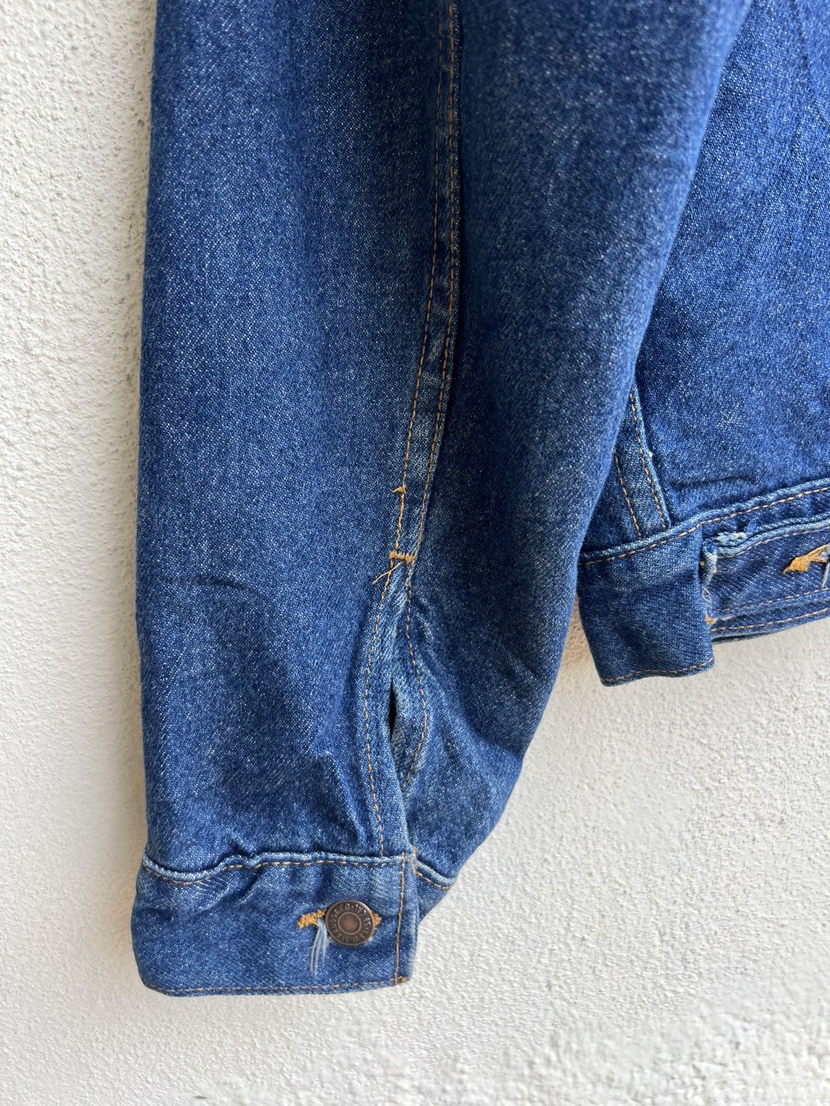 Levi's Vintage 90s Levi’s 70506 Blanket Denim Trucker Jacket Size US M / EU 48-50 / 2 - 15 Thumbnail