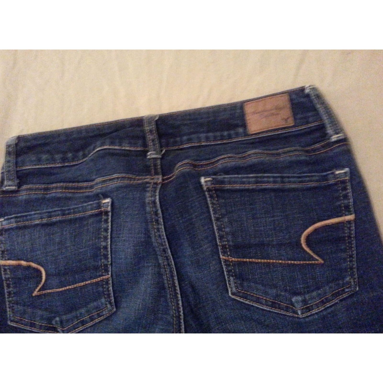 American Eagle Outfitters VINTAGE American Eagle Outfitters Jeans Womens Denim Jegging 2 25x26 Blue Womens Size 26" / US 2 / IT 38 - 4 Thumbnail
