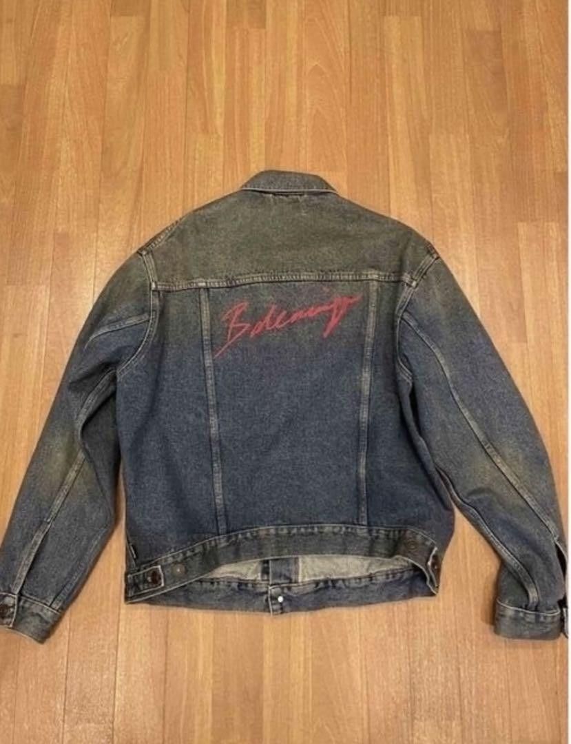 Oversized Blue Denim Signature Big Fit Jacket