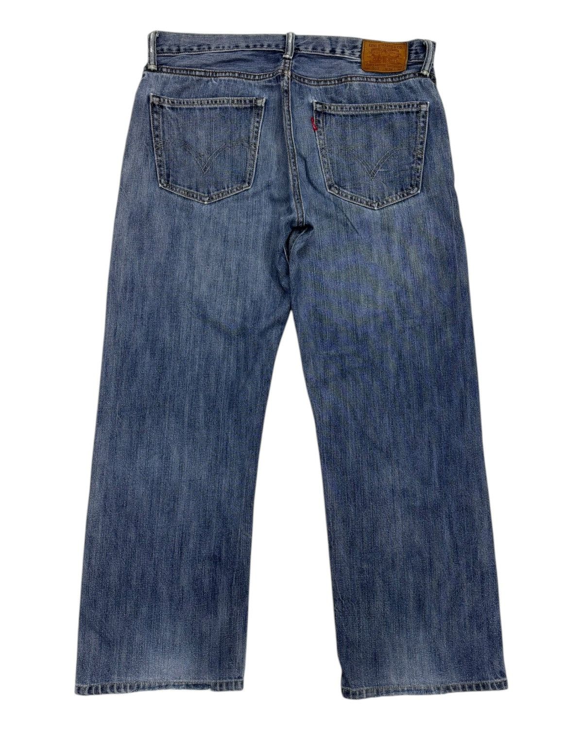 Hysteric Glamour VINTAGE LEVIS 505 SELVEDGE JEANS BAGGY DISTRESSED DENIM Size US 35 - 2 Thumbnail