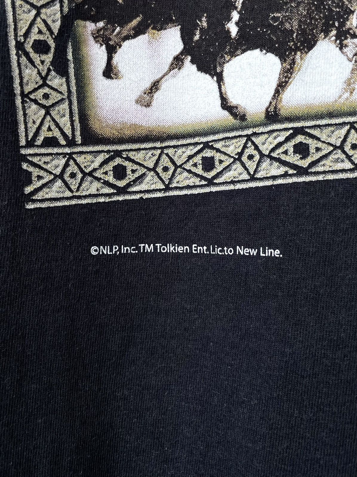 Vintage Vintage 00s Lord Of The Rings Two Towers Movie Promo T-Shirt Size US M / EU 48-50 / 2 - 6 Thumbnail