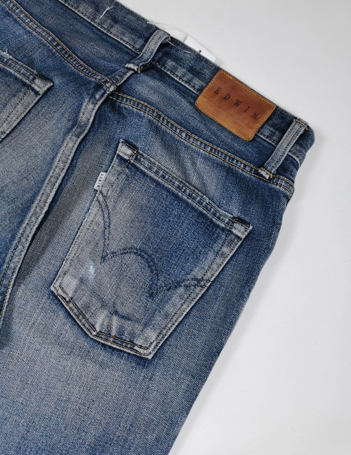 Edwin Edwin 503TP Slim Fit Distressed Jeans Size US 29 - 4 Thumbnail