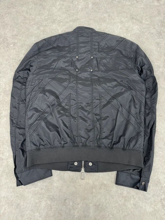 John Richmond 2000s John Richmond Black UK Flag Bomber Jacket Size US M / EU 48-50 / 2 - 2 Thumbnail