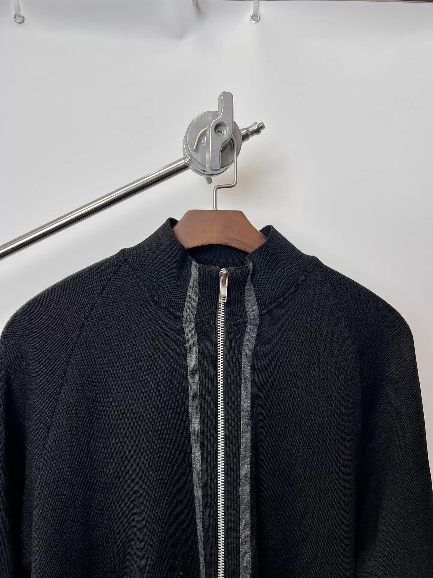 Yohji Yamamoto Yohji Yamamoto YS for Men Zip Wool Knit Cardigan Size US L / EU 52-54 / 3 - 4 Thumbnail