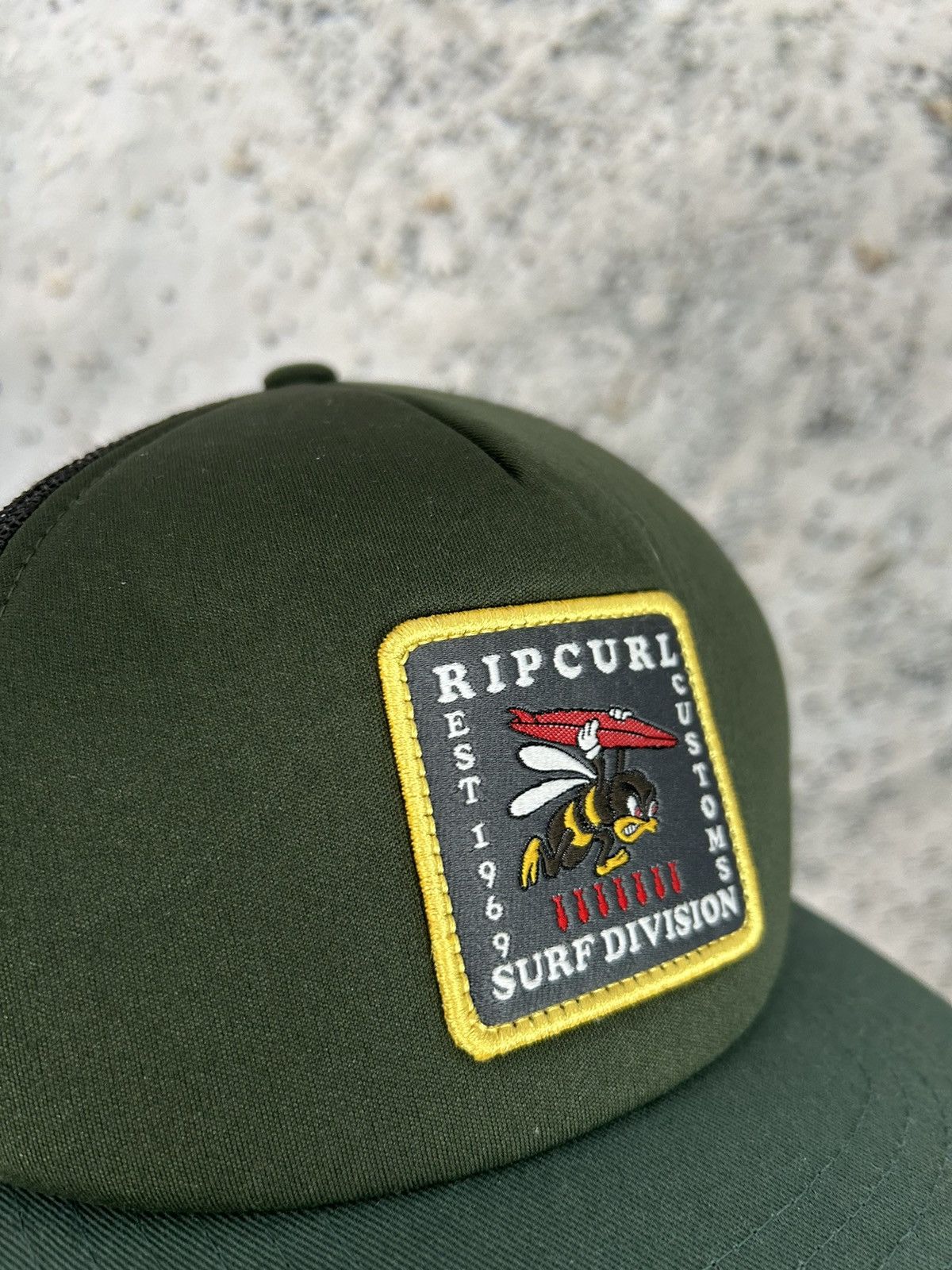 Rip Curl × Vintage Vintage Rip Curl Trucker Hat Cap Surf Style Skate Size ONE SIZE - 2 Thumbnail