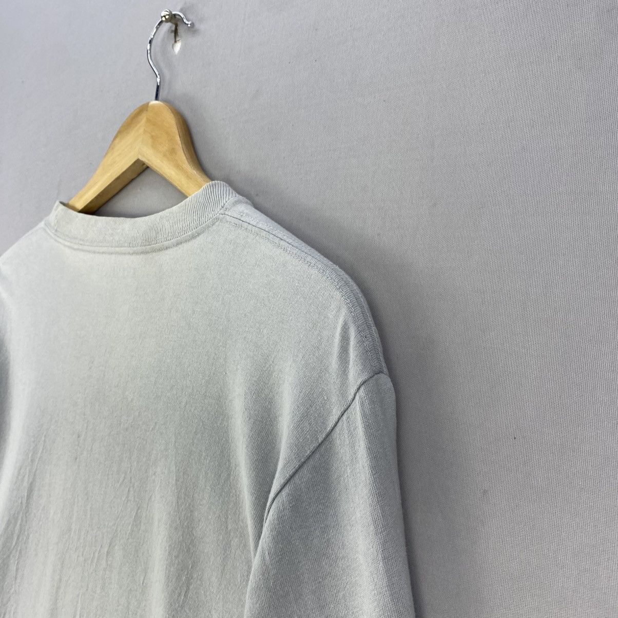 Japanese Brand OshKosh Basic Long Sleeve Tee Light Grey Vintage Fit Size US S / EU 44-46 / 1 - 5 Thumbnail