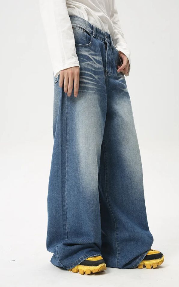 Japanese Brand × Jean High Street Denim Pants Loose Size US 28 / EU 44 - 4 Thumbnail