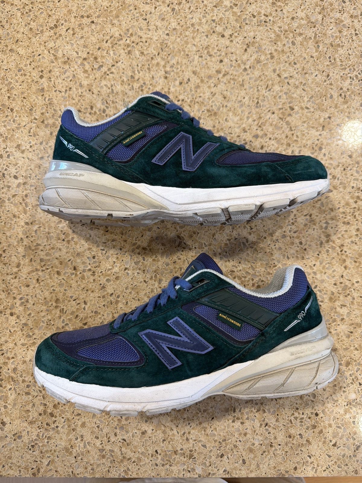 Aime Leon Dore × New Balance New Balance x ALD 990 V5 “Botanical Green” Size US 6.5 / EU 39-40 - 5 Thumbnail