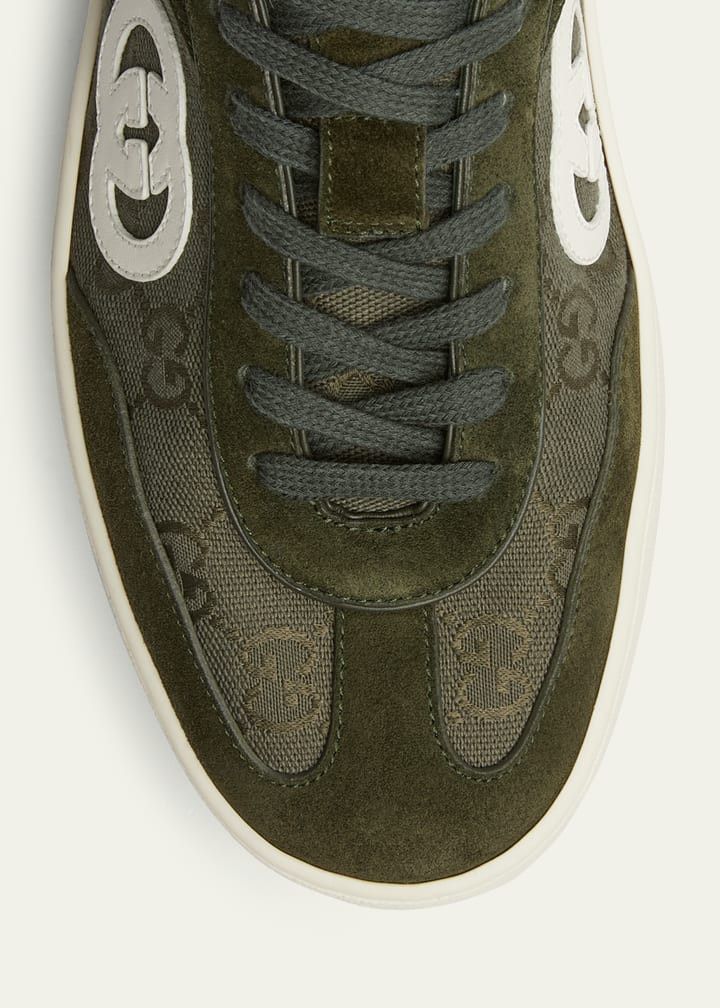 Gucci o1loc1c0326 840330 Men's G75 Sneakers in Multicolor Size US 11.5 / EU 44-45 - 4 Thumbnail