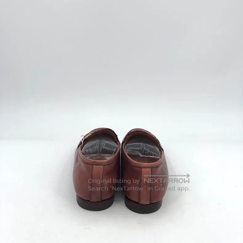 Gucci Gucci Dark brown horse buckle casual loafers Size US 6.5 / IT 36.5 - 4 Thumbnail