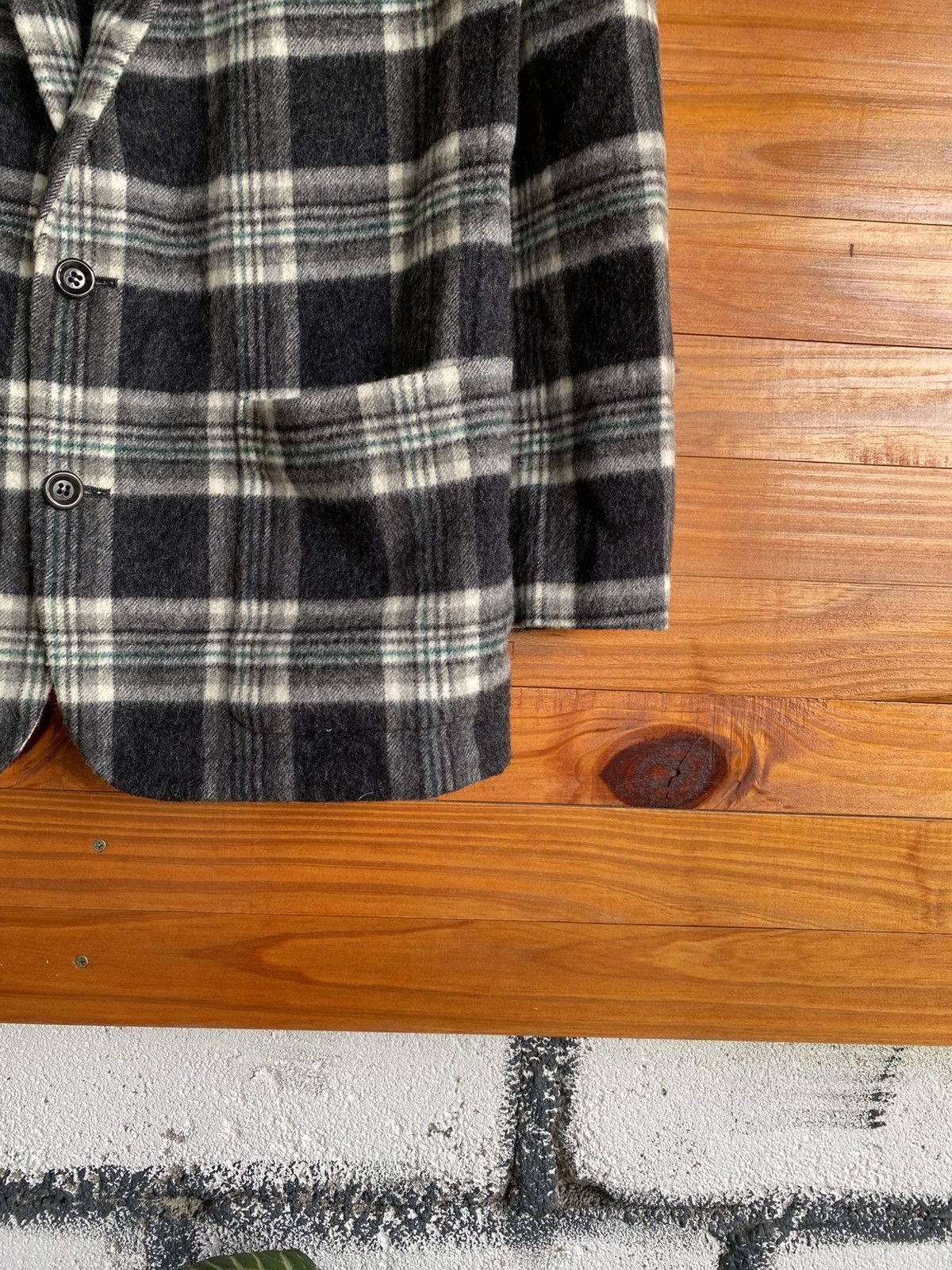 Melrose Vintage Melrose Co. Ltd Plaid Wool Blazer Jacket – Classic Size US M / EU 48-50 / 2 - 8 Thumbnail