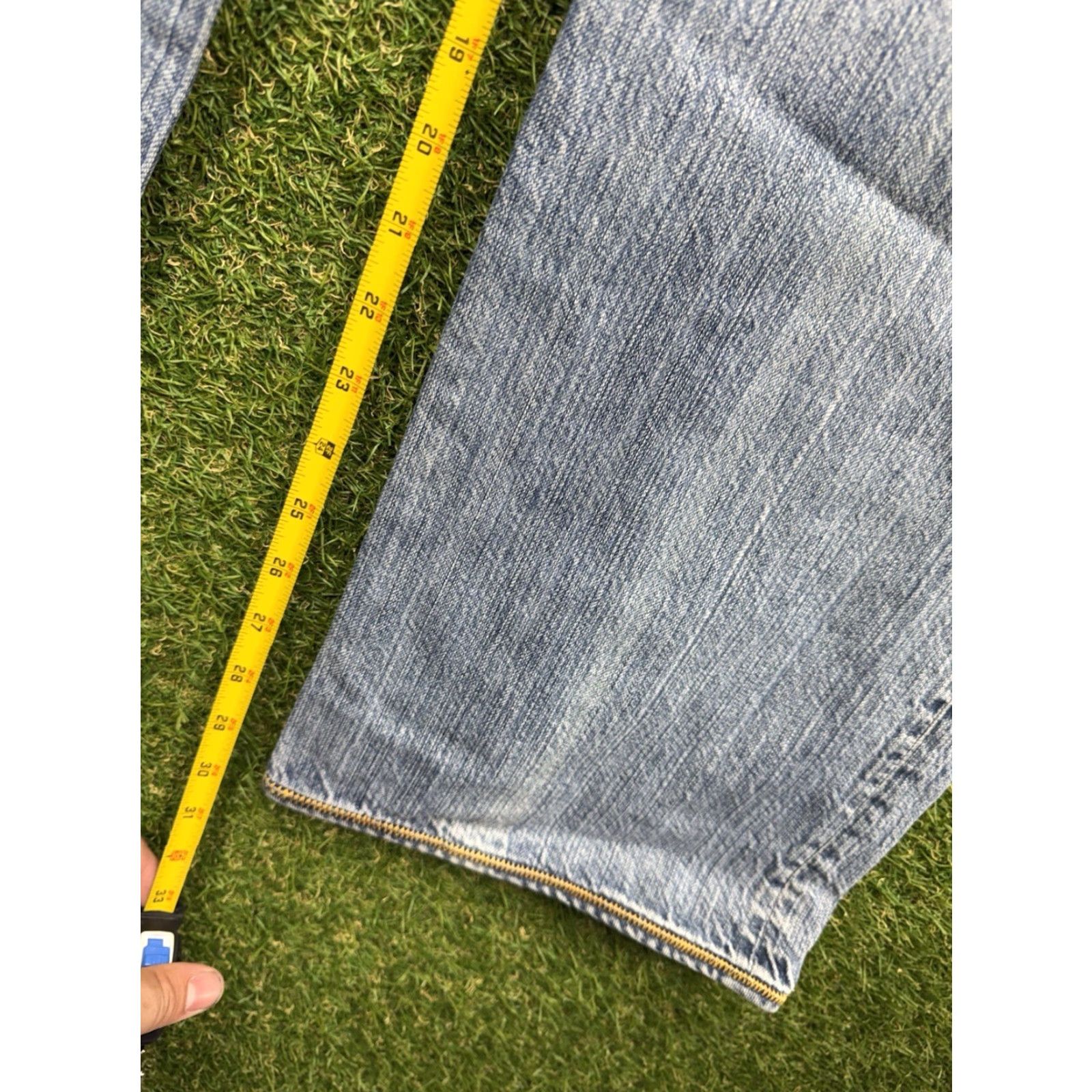 Akademiks VINTAGE Akademiks Jeans Mens 36x30 Baggy Grunge 90s Y2K Denim Blue 5-Pocket Relaxed Rise High Jeans Mens Size US 36 / EU 52 - 5 Thumbnail