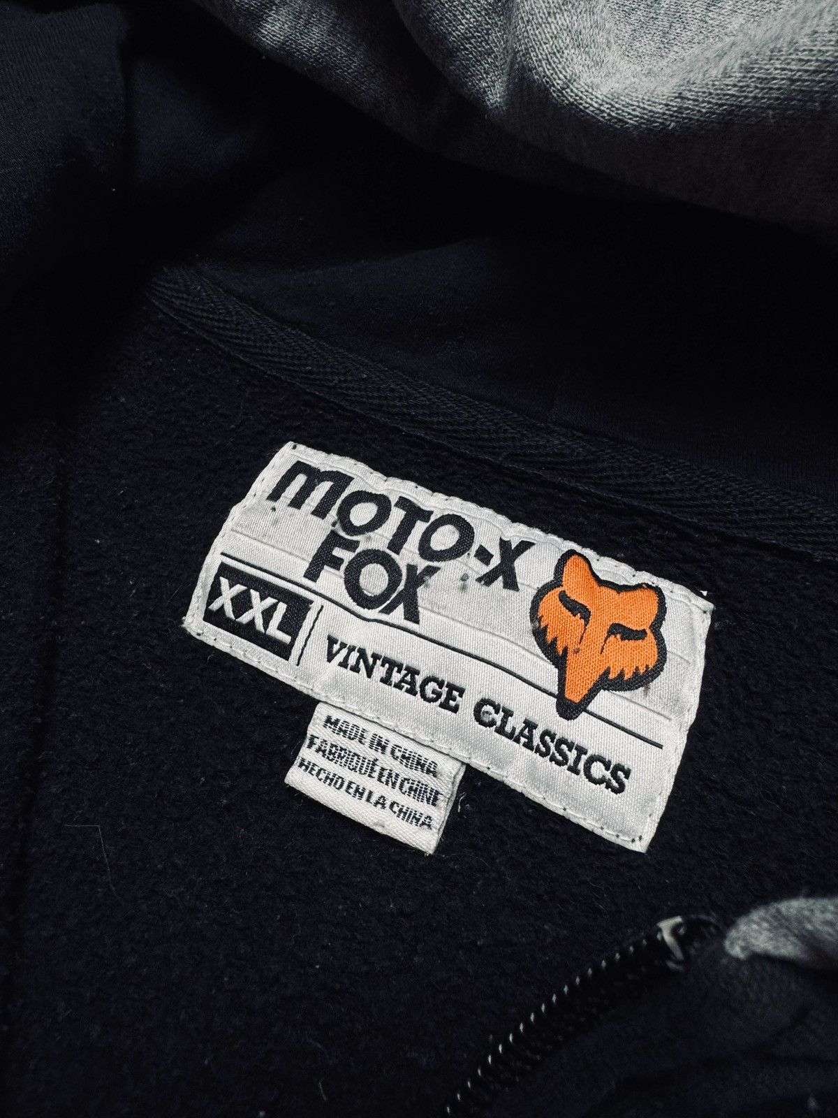 Fox Racing × JNCO × Vintage Vintage Y2K FOX Racing Hoodie Zip Up victory JNCO Size US XXL / EU 58 / 5 - 4 Thumbnail