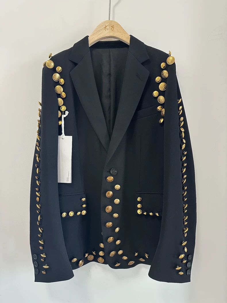 Takahiromiyashita The Soloist. Takahiro Miyashita The Soloist Plainsong Blazer - dmc Size US L / EU 52-54 / 3 - 1 Thumbnail