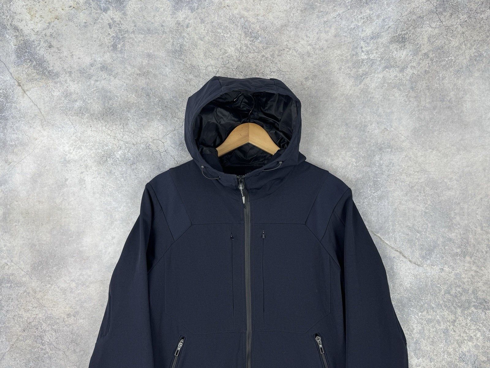 Krakatau KRAKATAU Apex Navy Hooded TechWear Jacket Size US M / EU 48-50 / 2 - 2 Thumbnail