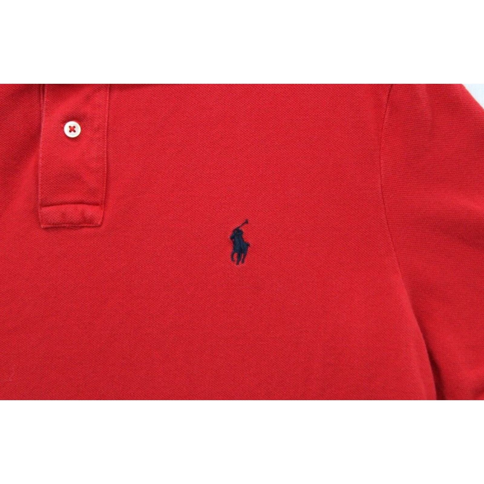 Polo Ralph Lauren Polo Ralph Lauren Classic Fit Polo Shirt Men's Large Red Short Sleeve Cotton Size US L / EU 52-54 / 3 - 2 Thumbnail