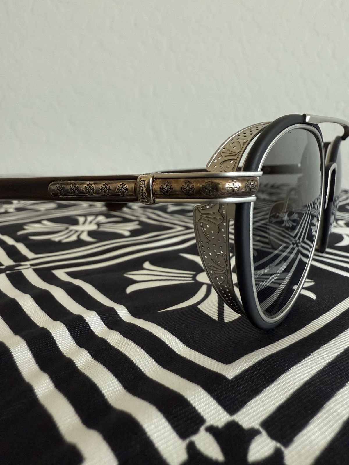 Chrome Hearts Preyank Wood Aviator Sunglasses Size ONE SIZE - 5 Thumbnail