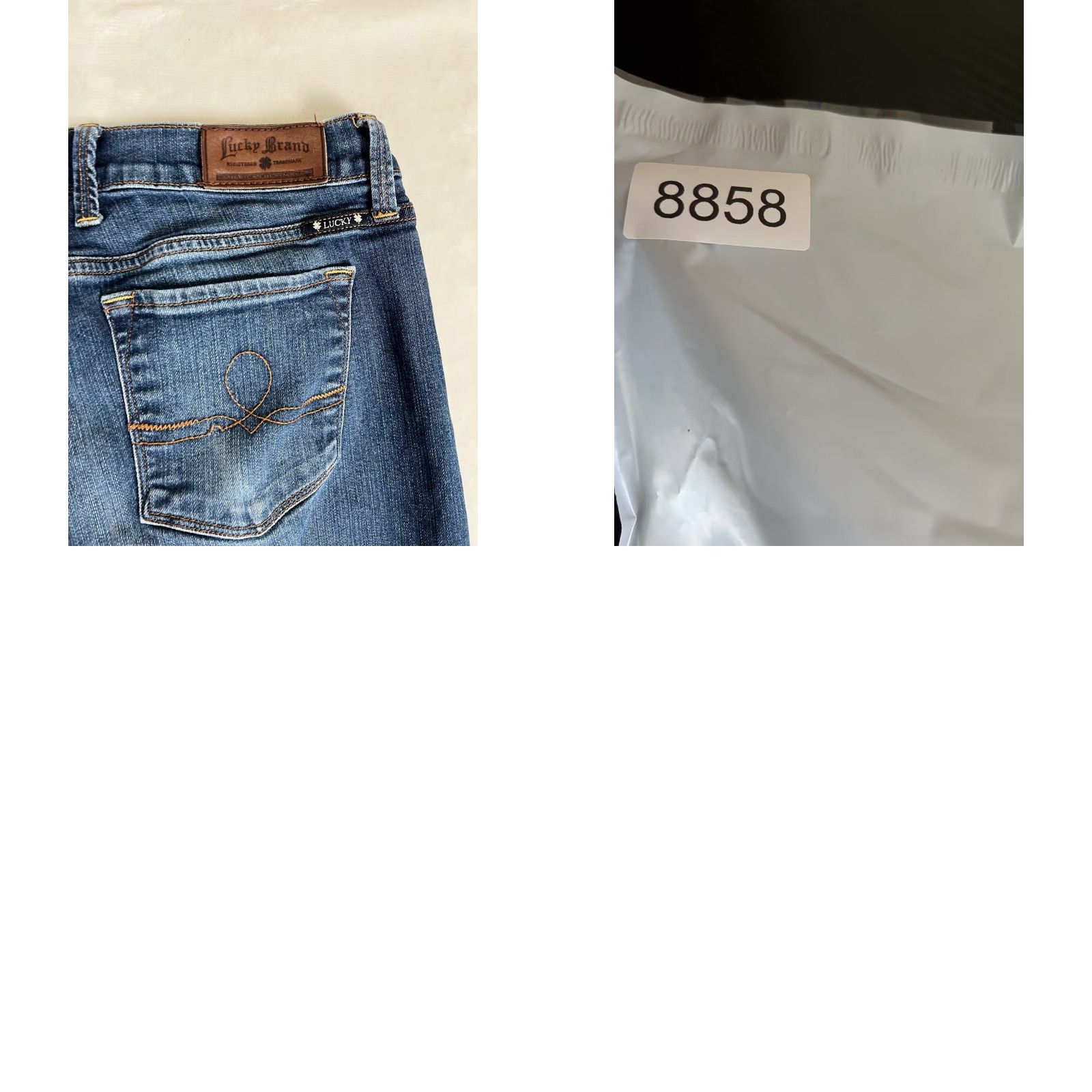 Lucky Brand Lucky Brand Jeans Womens 10 30 Blue Sofia Straight Denim Medium Wash Mid Rise Jeans Size 30" / US 8 / IT 44 - 8 Thumbnail
