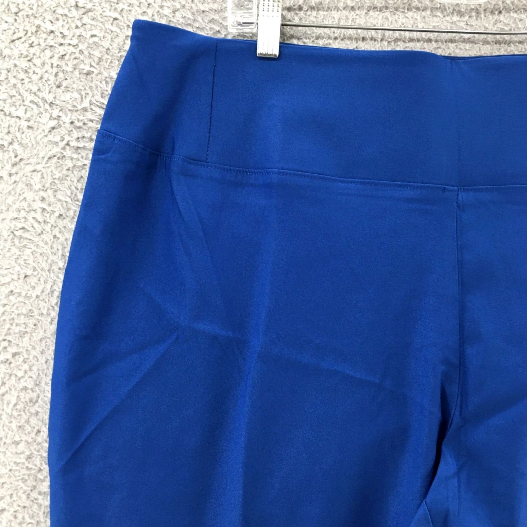 Worthington Worthington Pull On Skinny Pants Womens 24W Blue High Rise Flat Front Casual New Pants Women Skinny Pls 24W Blue High Rise Flat Front Size 42" / US 20 - 4 Thumbnail