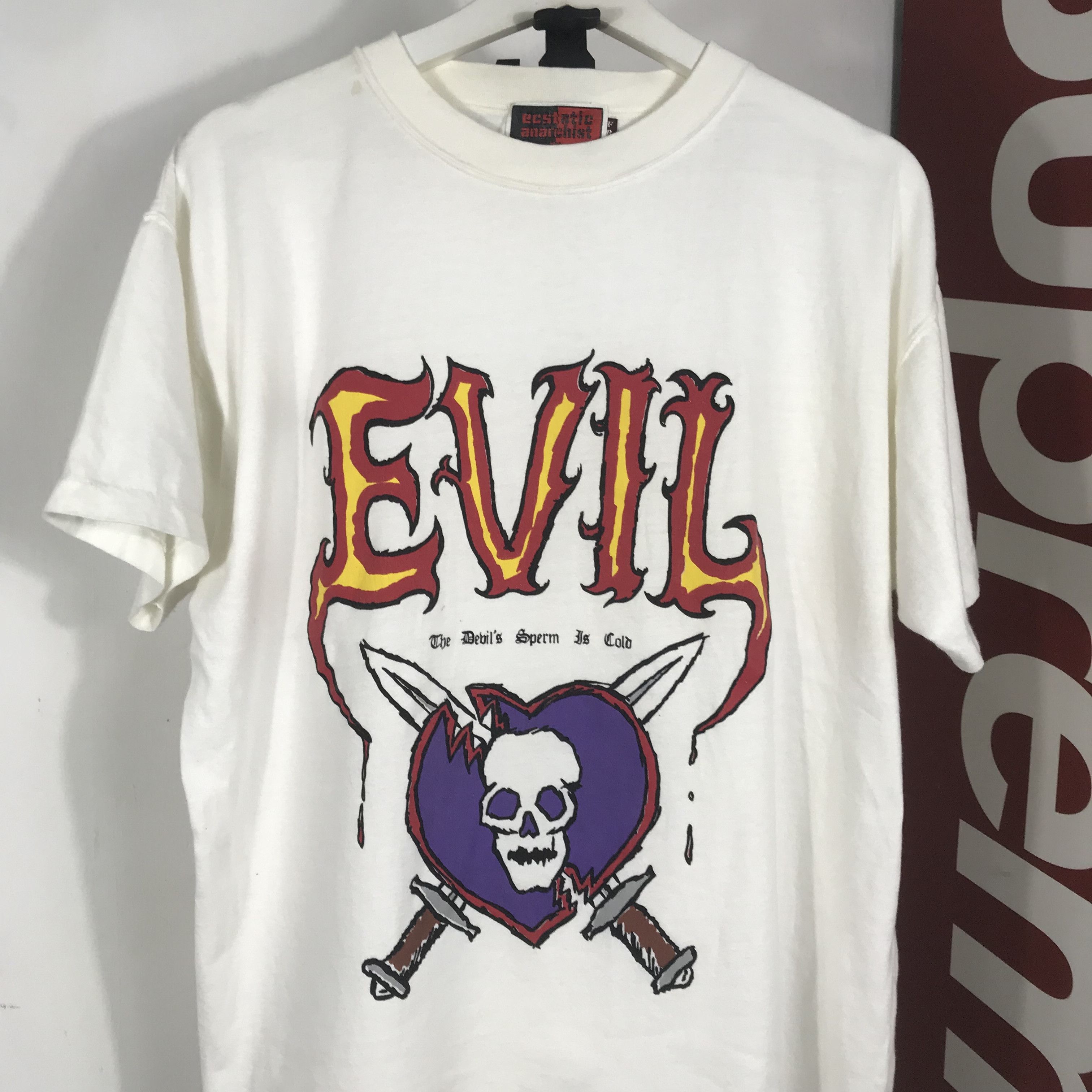 Vintage vintage Seditionaries VINTAGE “ANARCHIST" evil punk shirt Size US L / EU 52-54 / 3 - 3 Thumbnail