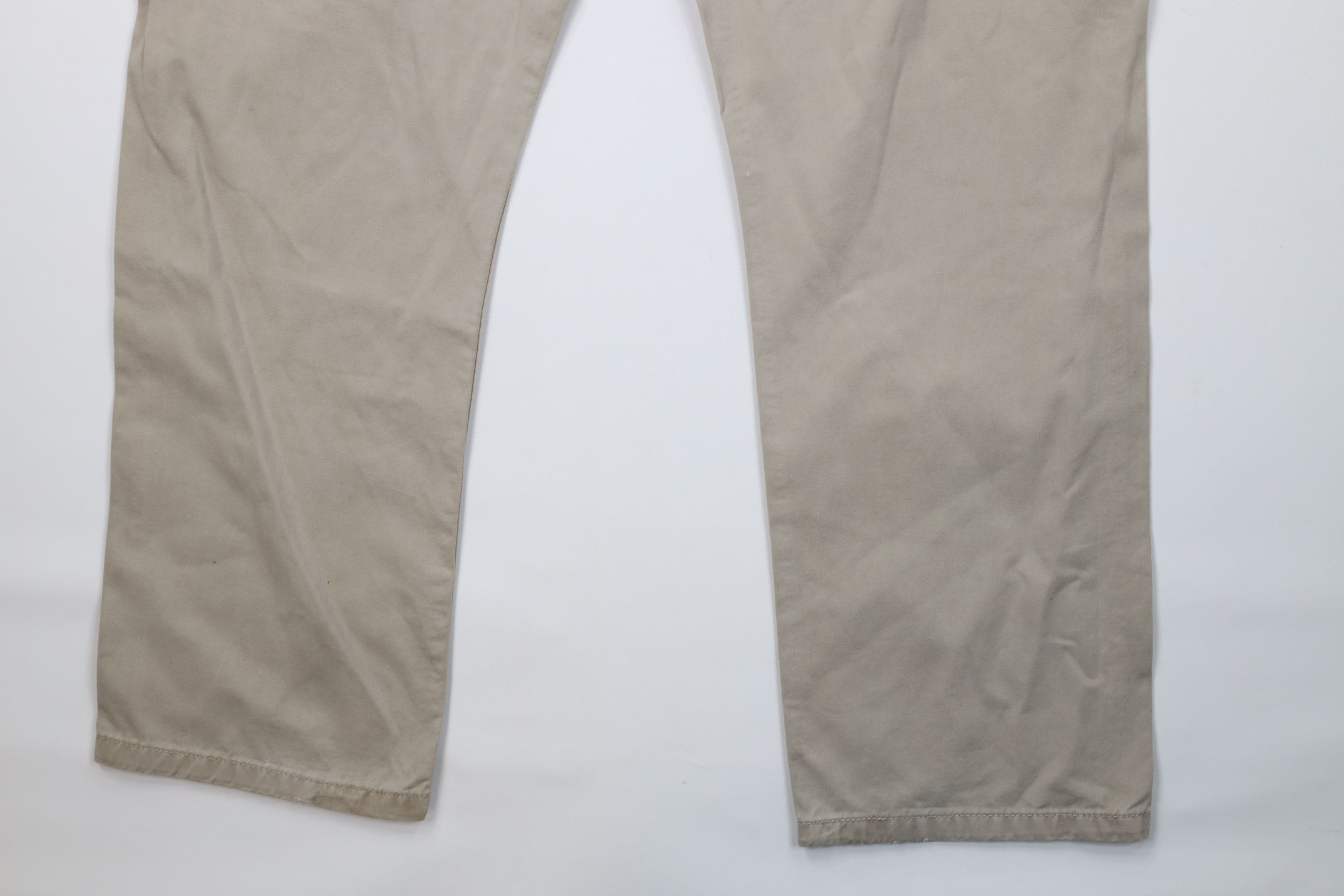 Levi's Vintage Y2K Levis Fit Wide Leg Cargo Pants Beige Cotton Size US 44 / EU 60 - 13 Thumbnail